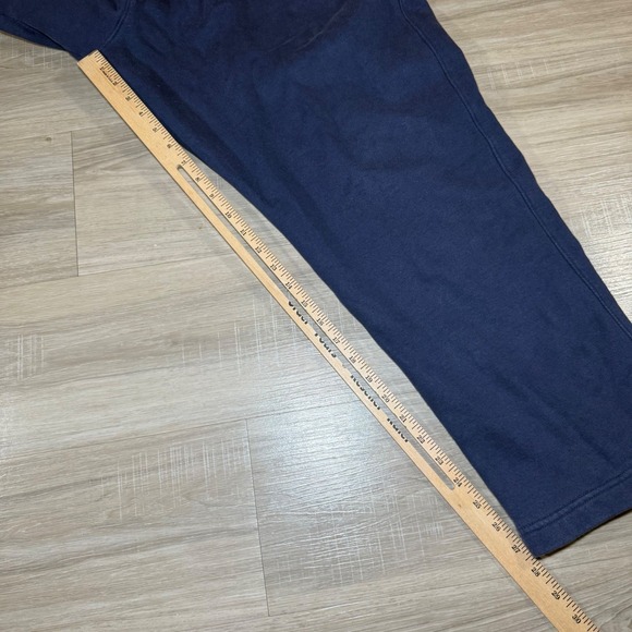 Nike Club Fleece Sweatpants Baggy Pants Navy Blue ElasticWaist Wide Leg Size 3XL - Picture 5 of 6
